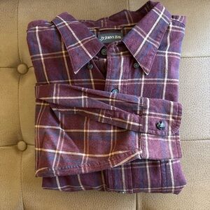 St. John's Bay Long Sleeve Plaid Button Up Men's